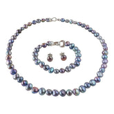Women's Baroque Pearl Jewelry Set