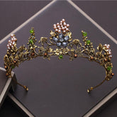 Zinc Hair Tiara in Plant Shaped