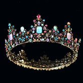 Baroque Crystal Tiara for Women