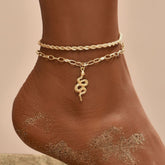 Women's Bohemian Snake Anklet