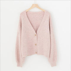 Women's Pastel Color Cardigan