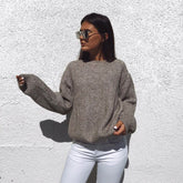 Women's Casual Round Neck Jumper