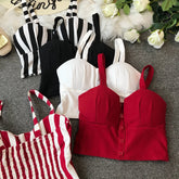 Striped Crop Top for Girls