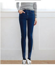 Women's Skinny Elastic Denim Leggings