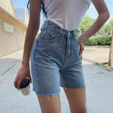 Women's California High Waist Denim Shorts