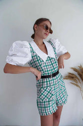 Women's Vintage Jumpsuit with Belt