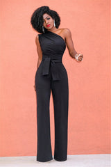 Sexy One Shoulder Romper for Women