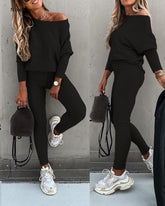 Women's Solid Color Tracksuit