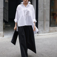 Women's Pigeon Asymmetric Shirt