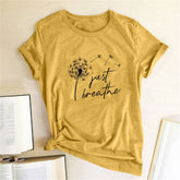 Breathable Crew Neck T-Shirt for Women