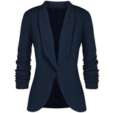One-Buttoned Suit Jacket for Women