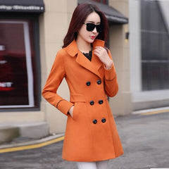 Women's Slim Wool Coat