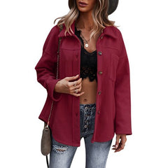 Button Down Casual Autumn Shirt