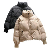 Women's Solid Color Oversized Parka