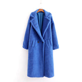 Plush Women's Coat for Winter