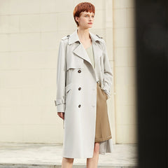 Double Breasted Trench Coat for Women