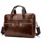 Men's Genuine Leather Briefcase