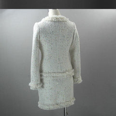 Women's Winter Tweed Skirt Suit