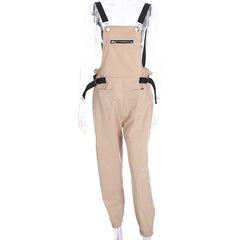 Women's Sleeveless Adjusted Strap Jumpsuit