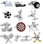 Funny Men's Sport Themed Cufflinks
