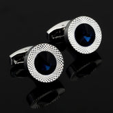 Fashionable Round Cufflinks for Men