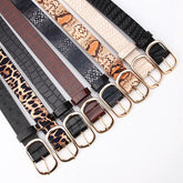 Women's Vintage Animal Textured Belt