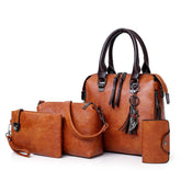 Women's Leather Shoulder Messenger Bag