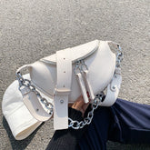 Women's Oversized Chain Crossbody Bag