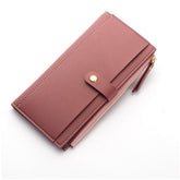 Luxury Long Durable Leather Women's Wallet