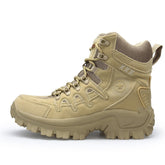 Comfortable Wear-Resistant Leather Men's Military Boots