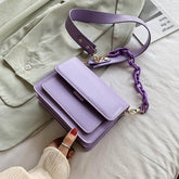 Women's Oversized Chain Strap Messenger Bag