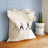 Printed Canvas Tote Bag