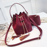 Women's Mini Drawstring Crossbody Bag