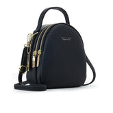 Women's Casual PU Leather Mini Backpack