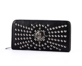 Women's Pirate Sun Leather Clutch