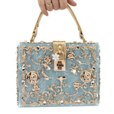 Women's Luxury Floral Patterned Handbag