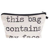 Women's Printed Cosmetic Bag