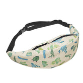 Unisex Cactus Printed Waist Pack