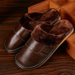 Men's Warm Plush Slippers
