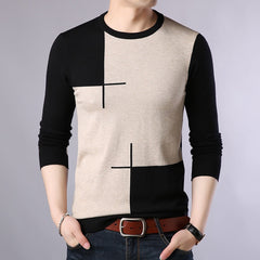 Men's Color Block Sweater