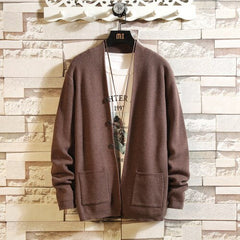 Men's Knitted Slim Cardigan