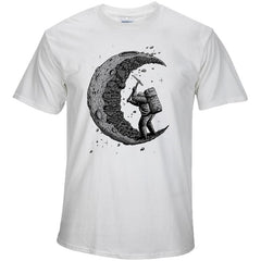 Men's Cotton Astronaut Printed T-Shirt