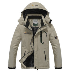 Men's Winter Parka with Faux Fur