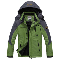 Men's Winter Parka with Faux Fur