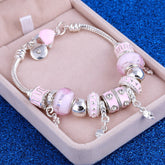 Cute Rhinestone Women's Charm Bracelet