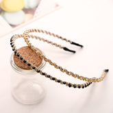 Colorful Crystal Hair Band for Women