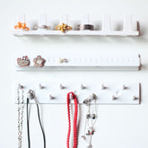 White Wall Hanging Jewelry Holders