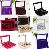 12-Grids Jewelry Organizer Box with Locks