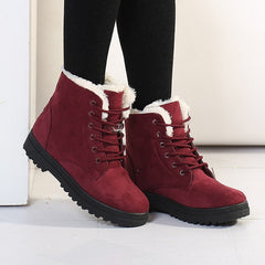 Fashion Winter Casual Suede Women's Boots
