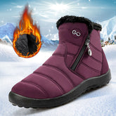 Women's Winter Quilted Fur Boots